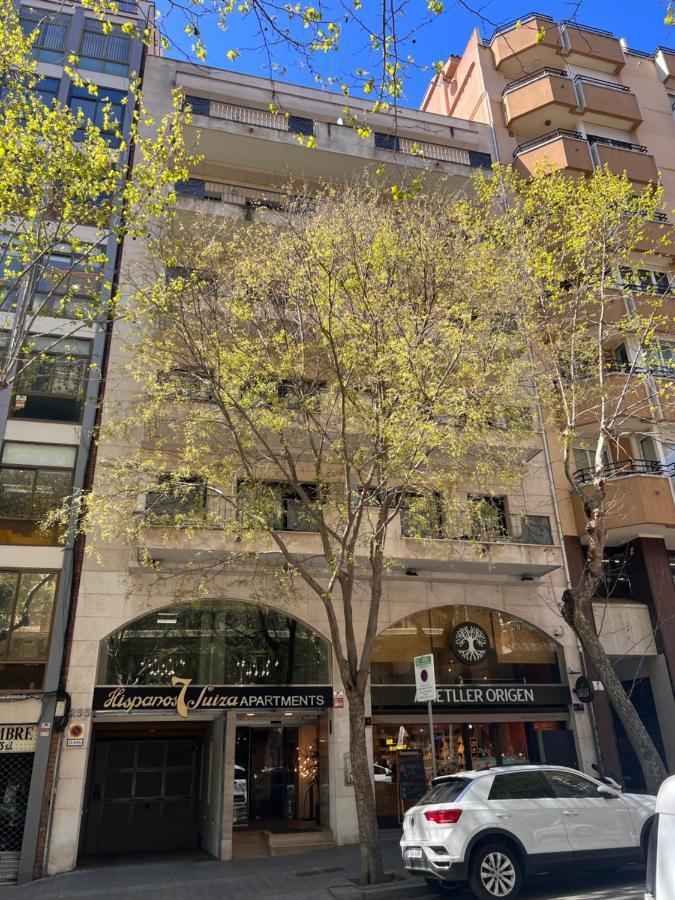 Apartaments-Hotel Hispanos 7 Suiza Barcelona Ngoại thất bức ảnh